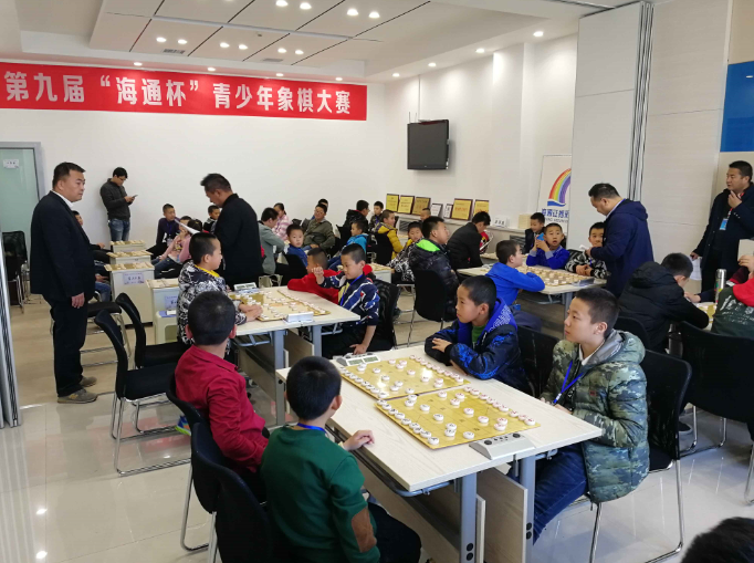 海通证券武威祁连大道营业部组织 第九届“海通杯”青少年象棋大赛